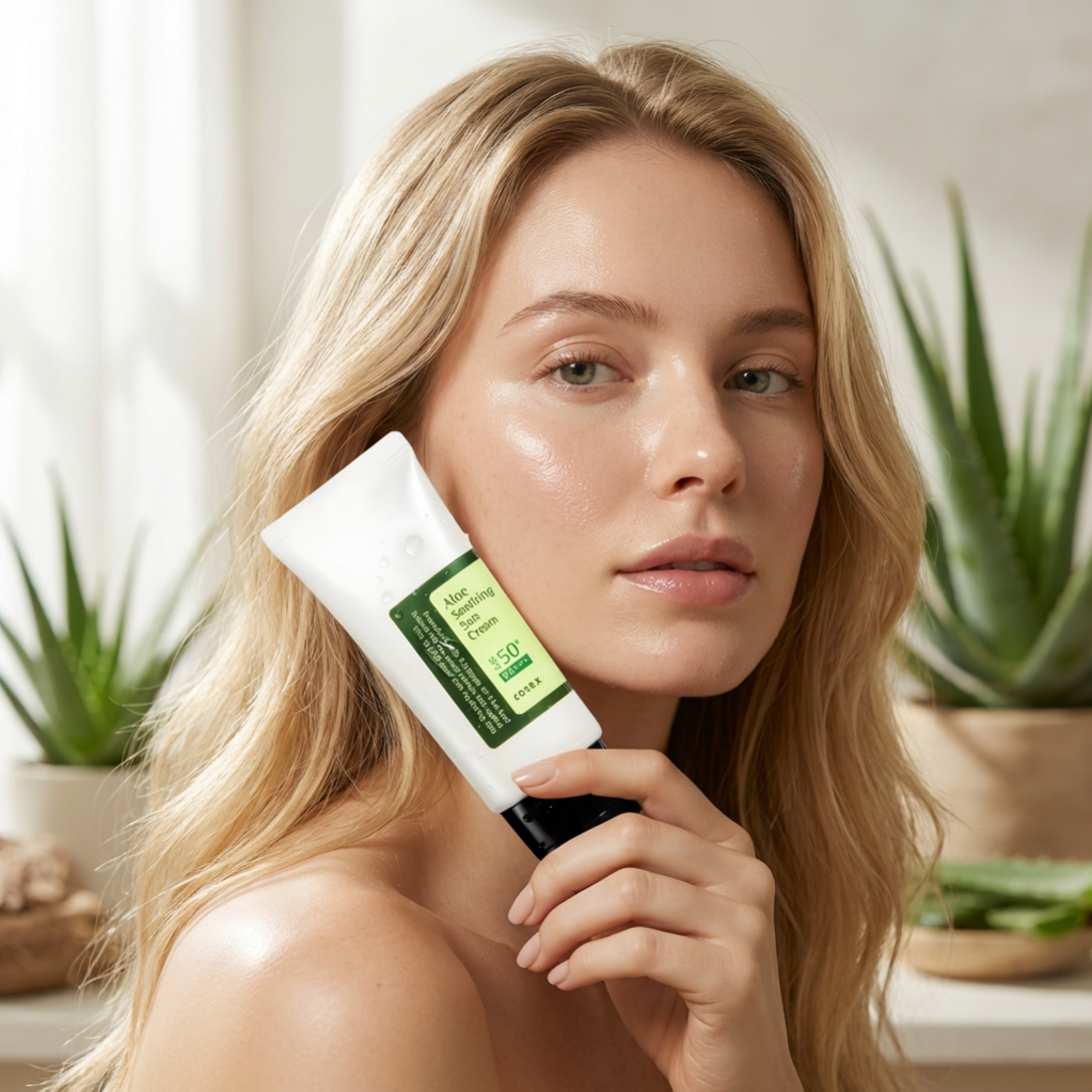 Éssora Cosrx Aloe Soothing Sun Cream SPF50+ (50ml)