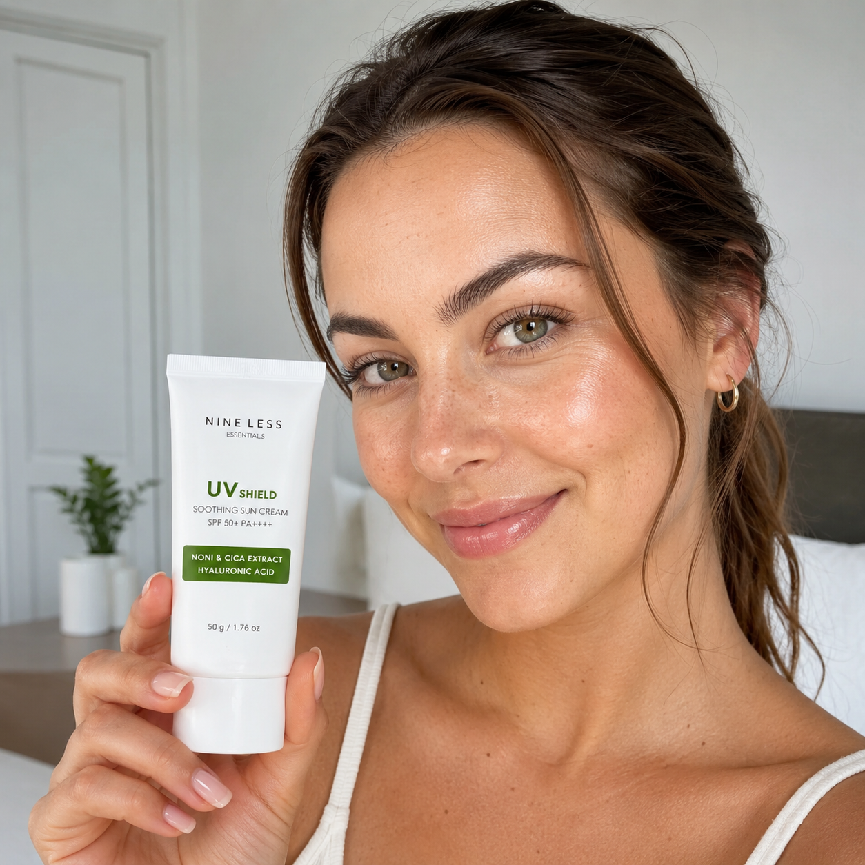 Éssora NineLess Essentials UV Shield Soothing Sun Cream (50g)