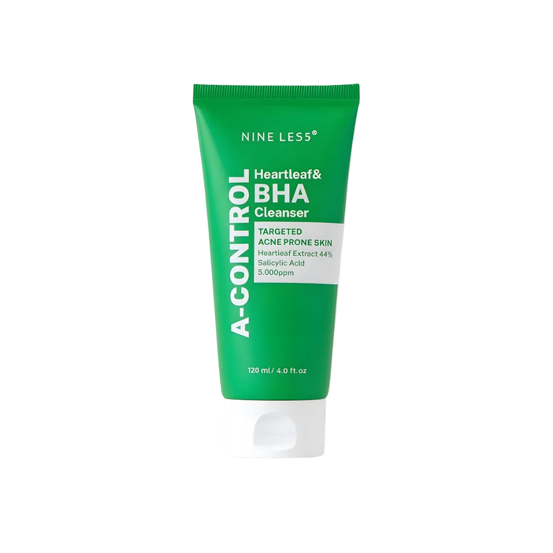 Éssora NineLess A-Control Heartleaf BHA Foam Cleanser (120ml)