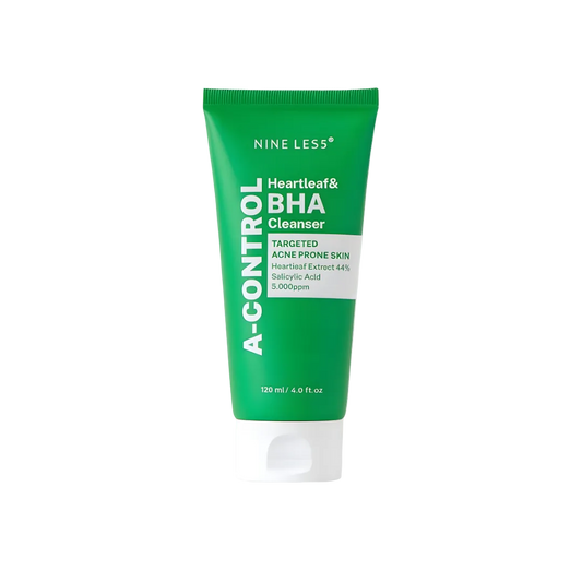 Éssora NineLess A-Control Heartleaf BHA Foam Cleanser (120ml)
