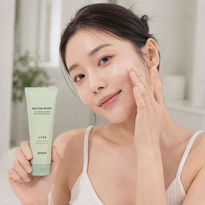 Éssora Heimish Matcha Biome Oil-Free Calming Gel Moisturizer 100ml