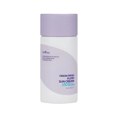 Éssora Isntree Onion Fresh Fluid Sun Cream