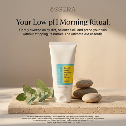 COSRX Low pH Good Morning Gel Cleanser lifestyle image