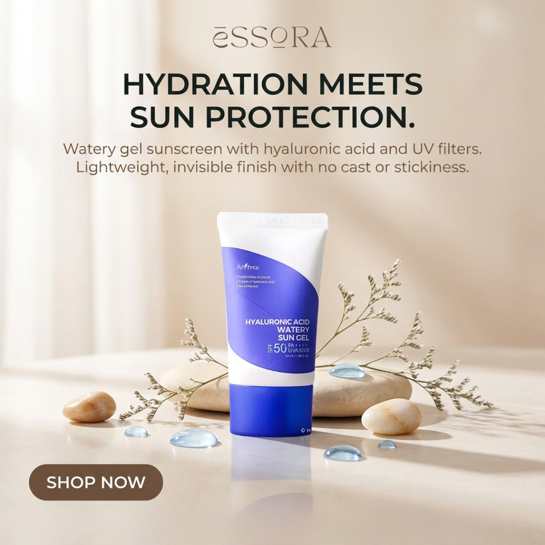 Isntree Hyaluronic Acid Watery Sun Gel lifestyle image