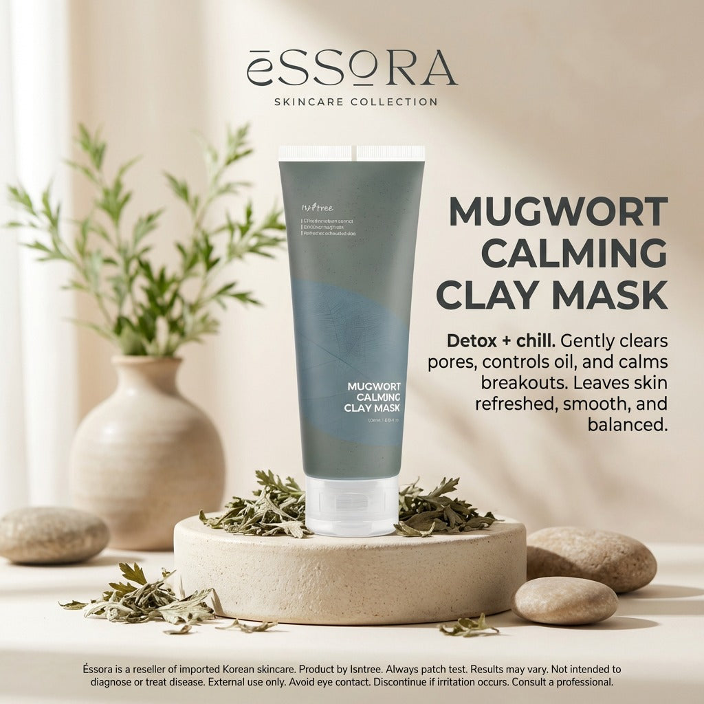 Isntree Mugwort Calming Clay Mask lifestyle image
