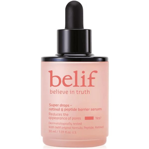 Éssora Belif Super Drops Retinol & Peptide Barrier Serum (30ml)