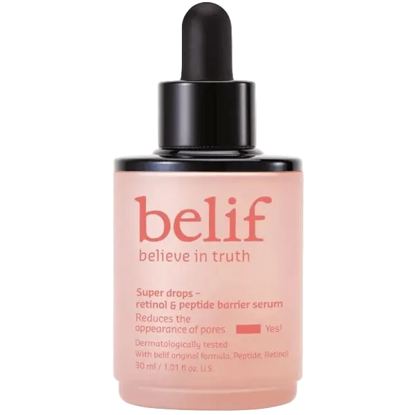 Éssora Belif Super Drops Retinol & Peptide Barrier Serum (30ml)