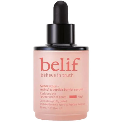 Éssora Belif Super Drops Retinol & Peptide Barrier Serum (30ml)