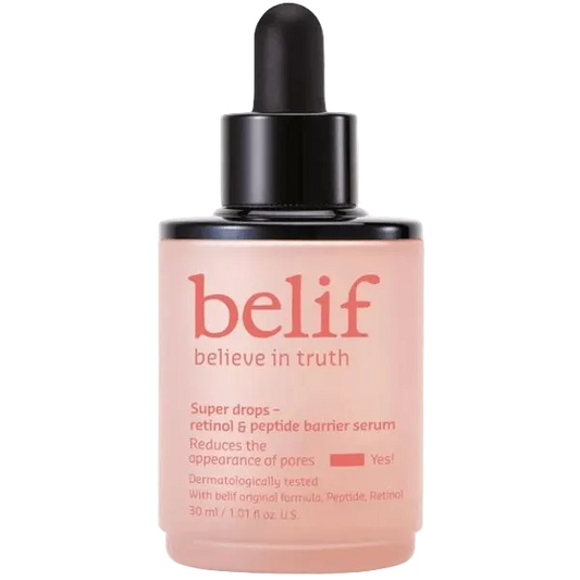 Éssora Belif Super Drops Retinol & Peptide Barrier Serum (30ml)